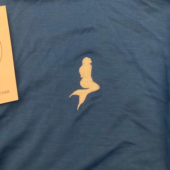 Men’s Blue SPF Zip-Up - Picture 6 of 6